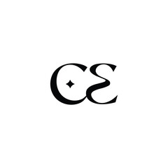 CE monogram logo design letter text name symbol monochrome logotype alphabet character simple logo