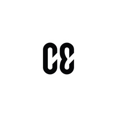 CE monogram logo design letter text name symbol monochrome logotype alphabet character simple logo