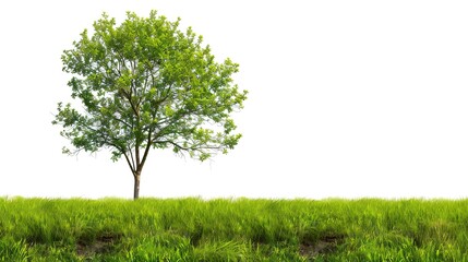 Fototapeta premium Isolated crop on white background showcases nature's bounty. A vivid display of agricultural produce that highlights its beauty and importance.