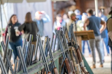 Obraz premium clay shoot