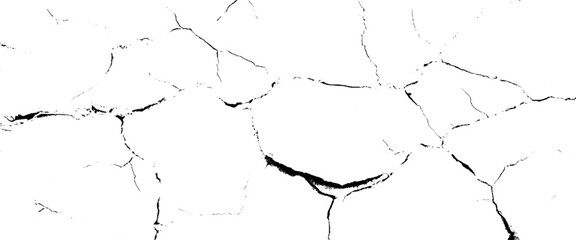 Vector white Marble cracked texture background.