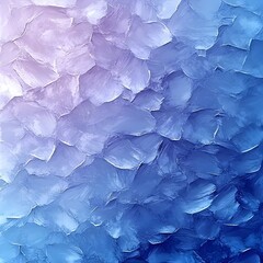 Fototapeta premium Abstract blue palette with textured brush strokes, blending shades of light and dark blue, creating a serene and calming effect suitable for backgrounds and designs.