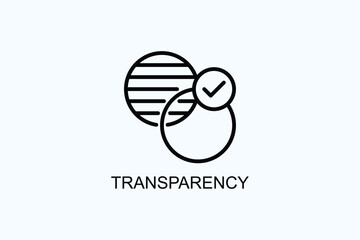 Transparency Vector  Or Logo Sign Symbol Illustration