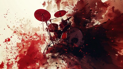 blood cells flowing through a glass