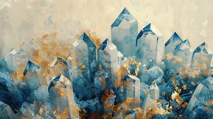 background with paint