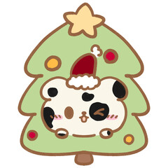 Christmas cute characters 