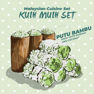 Malaysian Cuisine Set PUTU BAMBU