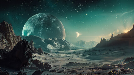 Beneath the surface of a distant alien planet, a team of explorers discovers ancient technology from a bygone advanced civilization, unlocking cosmic secrets.