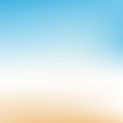 Naklejka premium Coast sea beach and blue sky background