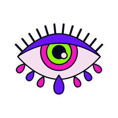 Psychedelic Eye Clipart