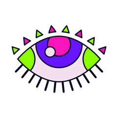 Psychedelic Eye Clipart