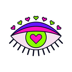 Psychedelic Eye Clipart