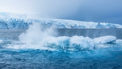 빙하가 붕괴하고 있다