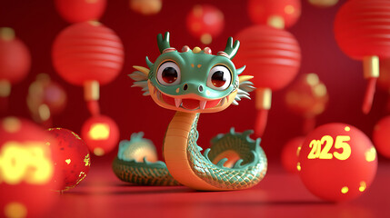 snake of chinese new year