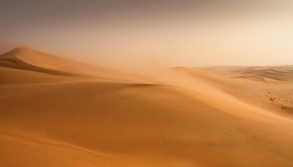 사막을 뒤덮는 거대한 모래폭풍