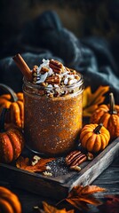 Pumpkin Spice Chia Pudding