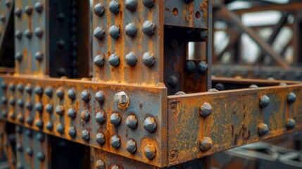 Every movement of the workers is calculated and purposeful as they maneuver the steel pieces into place creating a harmonious rhythm.