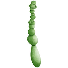 vertical arrangement of green stones, showcasing balance and harmony