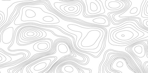 Abstract Topographic Contour Line Pattern, Minimal Topographic Map Pattern Background.