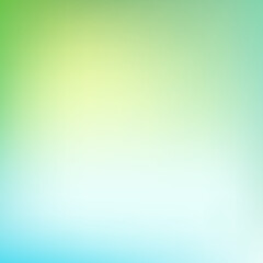 Lights colors with natural brights effect green and aqua blue gradient background