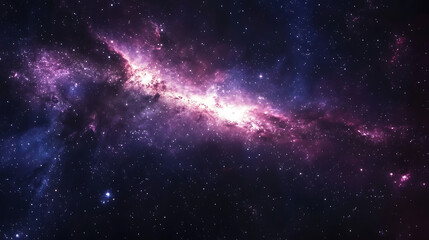 Naklejka premium planet and galaxy