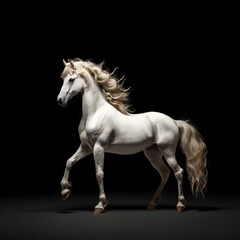 concept painting design object on white background