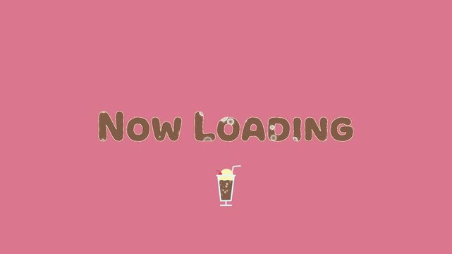 レトロなコーラの待機画面