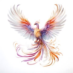 Obraz premium concept painting design object on white background