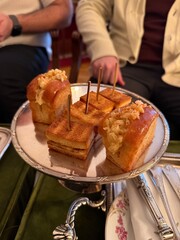 high tea snacks and food