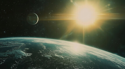Obraz premium planet in universe
