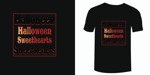 Halloween scary night T-shirt design. Typography, illustration, quotes, Halloween t-shirt design. Halloween party t-shirt. Halloween day t-shirt design.