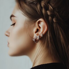 woman, beauty, hair, fashion, makeup, face, model, glamour, make-up, lips, eyes, skin, red, style, studio, hairstyle, person, one, blond, closeup, eye, bright, sensuality, lady, salon