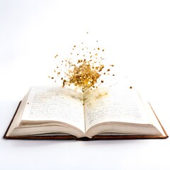 concept painting design object on white background