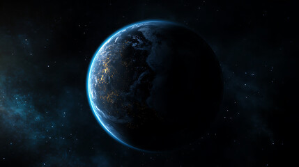 Obraz premium space and planet