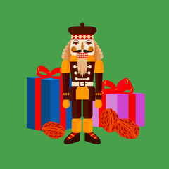 Vector - illustration of a christmas motive.