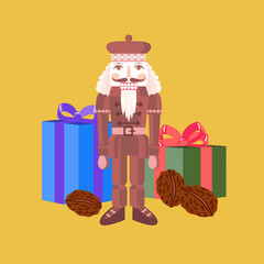 Vector - illustration of a christmas motive.