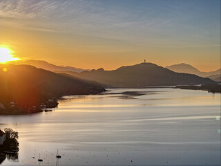 W&ouml;rthersee sunset