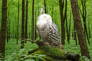 owl in a tree