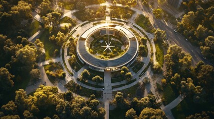 Innovative Solar Building for Renewable Energy Goals