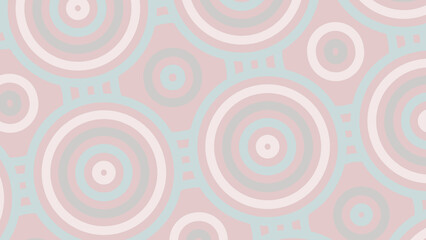 seamless background with circles