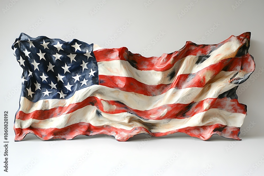 Wall mural United States Of America Flag