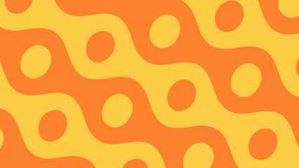 seamless background with orange