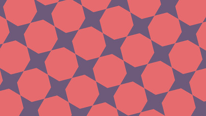 seamless pattern with red and white hearts
