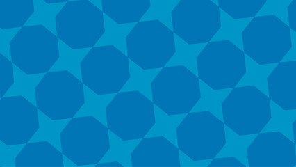 Obraz premium abstract blue background with triangles