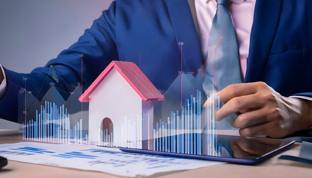 Finance and Amortization of Real Estate Loans Bar graph showing amortization costs.