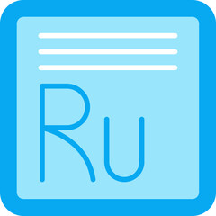 Ruthenium Icon