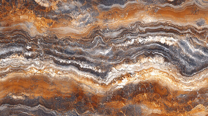 Abstract Brown & Grey Marble Texture Background