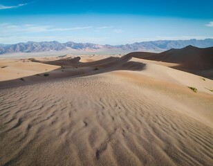 sand dunes in the desert