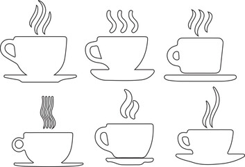 Cup icon for coffee and tea