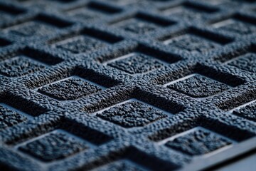 A close-up view of a computer keyboard on a table, ideal for use in tech-related contexts such as software tutorials or presentations